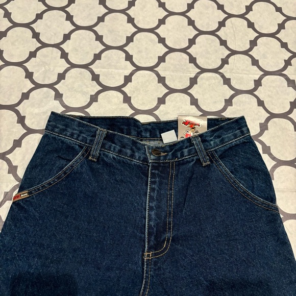 Vintage Jynx Jeans Kids 9-10 Made In USA Y2K Baggy Wide JNCO Skater Rare New - Picture 6 of 11